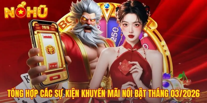 Các chương trình khuyến mãi tặng code và sự kiện x6 hũ tại Nohu